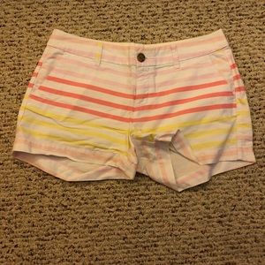 Striped shorts